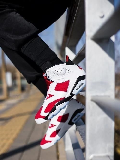 aj6 不要忘了新年第一抽!胭脂红 AJ6 男女款明早发售!