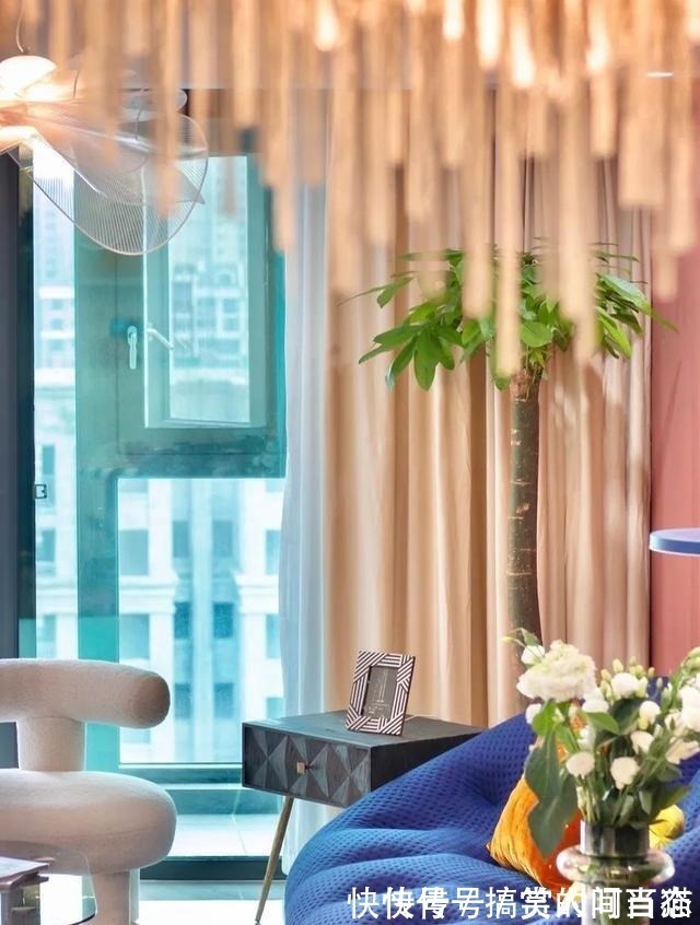 女孩|色彩缤纷的独居之宅,90后女孩的120㎡果然够个性!