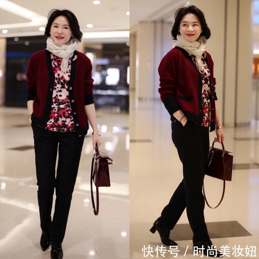 女性们 这才是60岁该有的模样,穿衣简约大气又时尚,照着穿气质高级