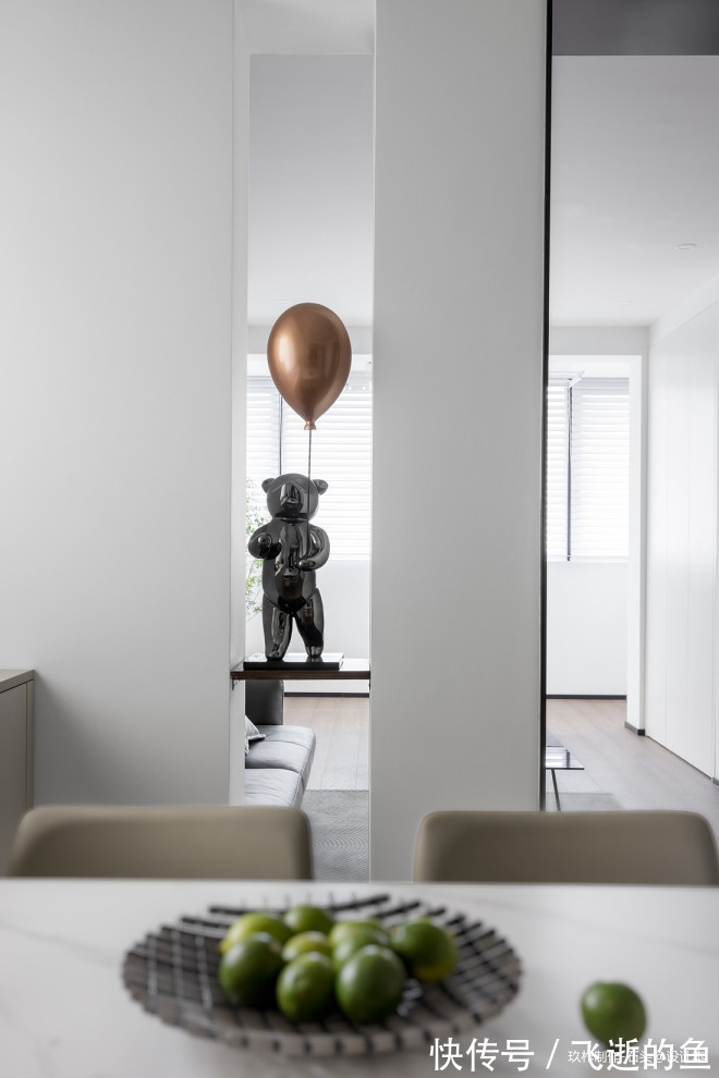 全屋|70㎡两居拆掉一间房成就一个大客厅!