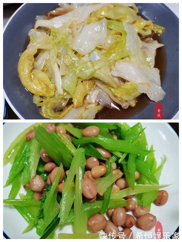 小米山药粥|瞧瞧我们老两口和孙女的晚餐,都是家常菜,却吃得美美哒