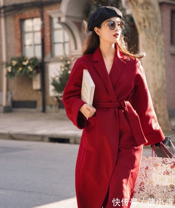 下半身 年末就要穿“红色大衣”,显白显气质,奔四的女人穿上年轻10岁!