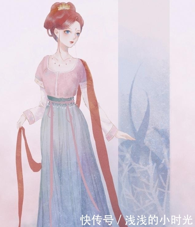 好似|给迪士尼公主穿上汉服,贝儿有皇后娘娘的气质,茉莉公主好似不食人间香火