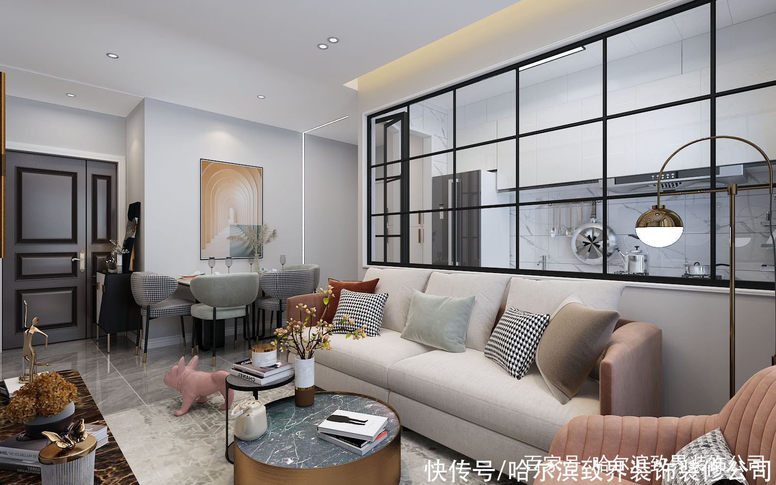 精致|龙湾园著55㎡2室精致的现代风设计每一寸空间都得到合理利用
