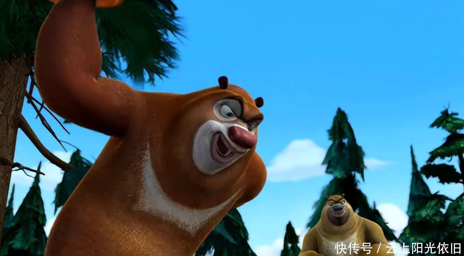 熊大|光头强改行成为猎人前极为悲惨,负债500万前发生了什么事情?