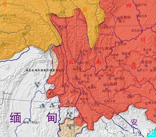 继承|元朝的版图为什么没有被继承下来明朝丢掉了1000万平方公里土地