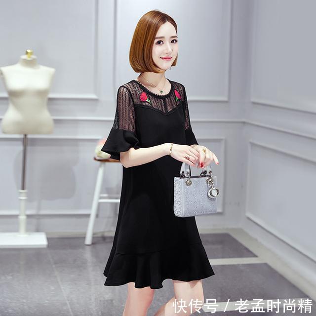 雪纺连衣裙|六月就这么穿,裙子是很好的陪衬单品