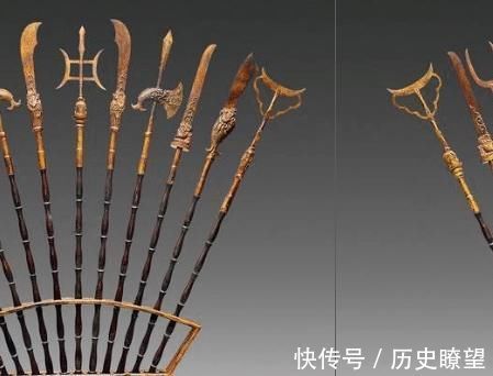 潮流感!酷到爆的冷兵器,金色的长剑,潮流感十足的指虎霸气外露