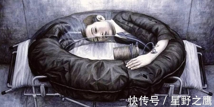 超现实主义#他画完一幅画后选择自杀,一幅画高达412万,网友:这根本不是画