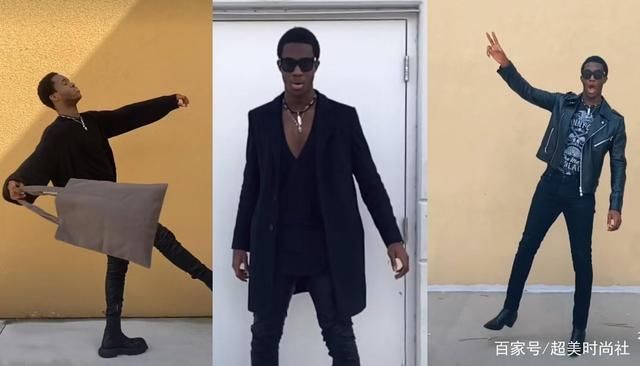 t恤|黑人时尚模特走红网络，复古时尚风引人注目，还获评最佳着装奖