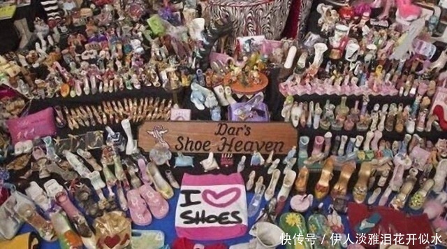 50岁女子爱鞋疯狂,买鞋花了1000多万,晚上就睡在鞋子上