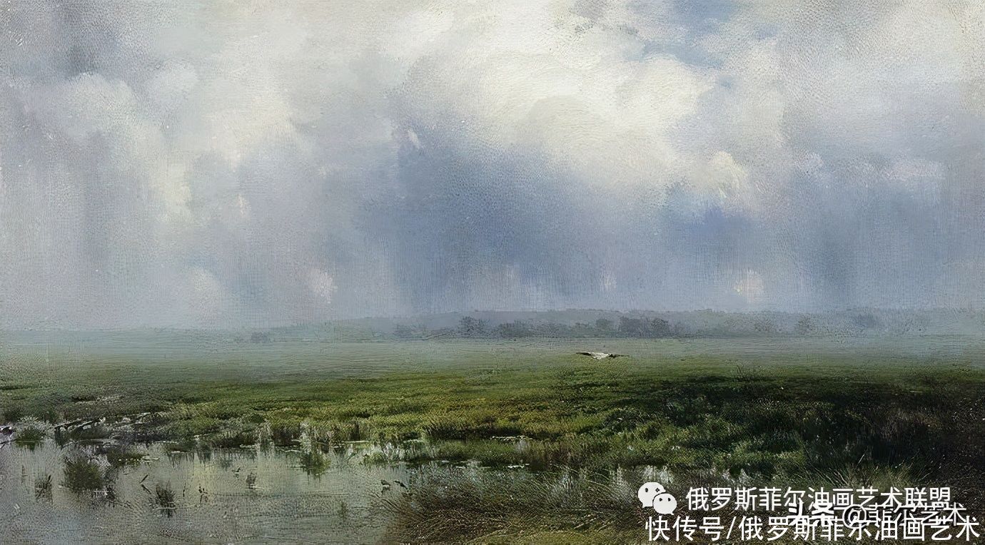 「经典作品」这风景油画是我的最爱！大气，磅礴，美醉了