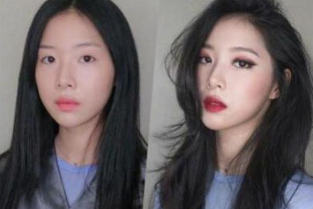 女生们|女大学生化妆前后对比照火了,堪比“换脸”,男生不敢信是同一人