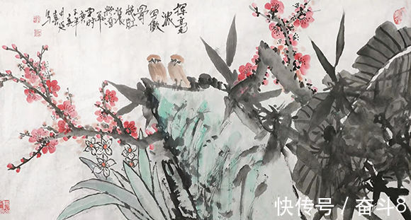 岳祥!画家范延春 笔墨意境 巍峨雄峻