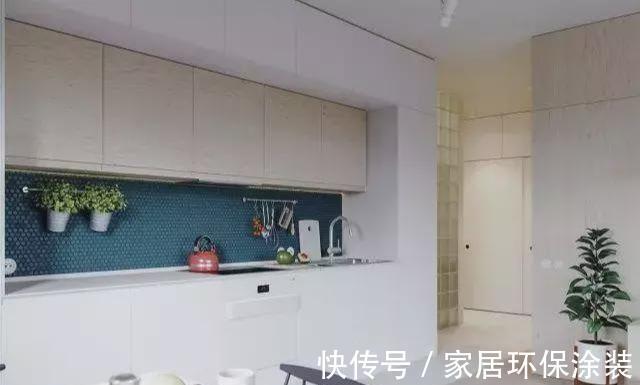 客厅|62平小户型装修,色彩搭配的超美,一眼就爱上