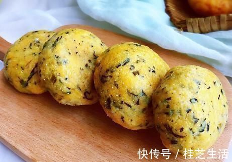 面团|这早餐,比馒头好吃,比馅饼简单,松软咸香健康,我家一周吃3次