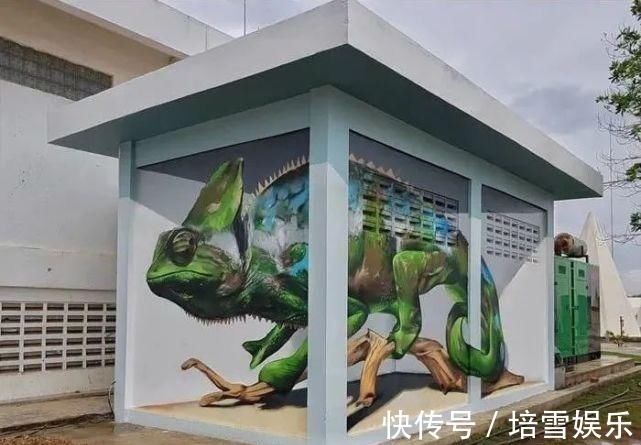 3d&这才是裸眼3D画,让人怀疑自己的眼睛,其他的立体画都弱极了