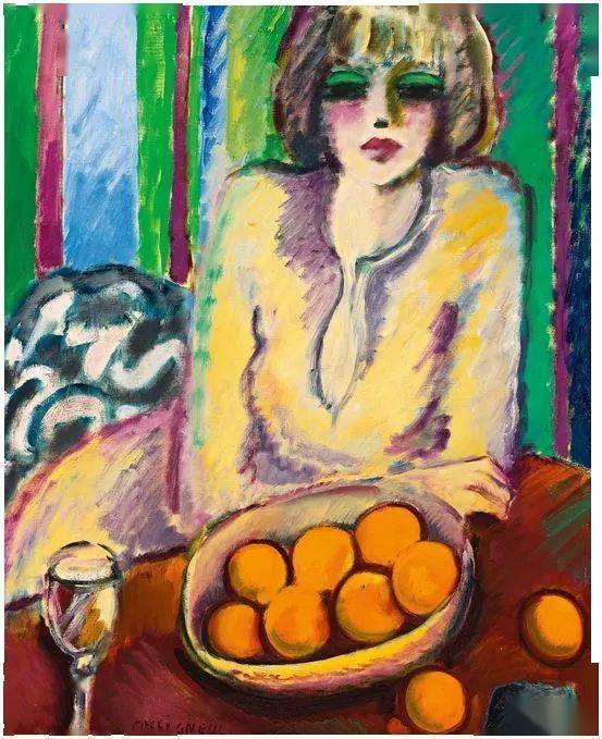 野兽主义#皮埃尔·卡西尼尔:领略野兽主义奔放节奏和表现主义浓烈意蕴油画作品