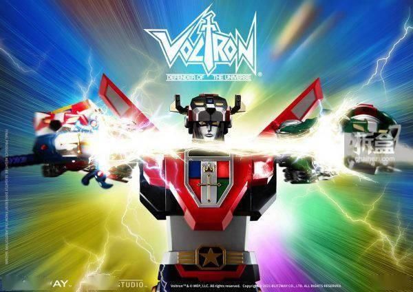 机器人|Blitzway 新品： 百兽王Voltron(战神金刚) -CARBOTIX系列可动手办（38CM高）