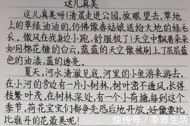 作业|小学生作业字迹堪比“印刷体”,网友:再给我30年,我也练不出来