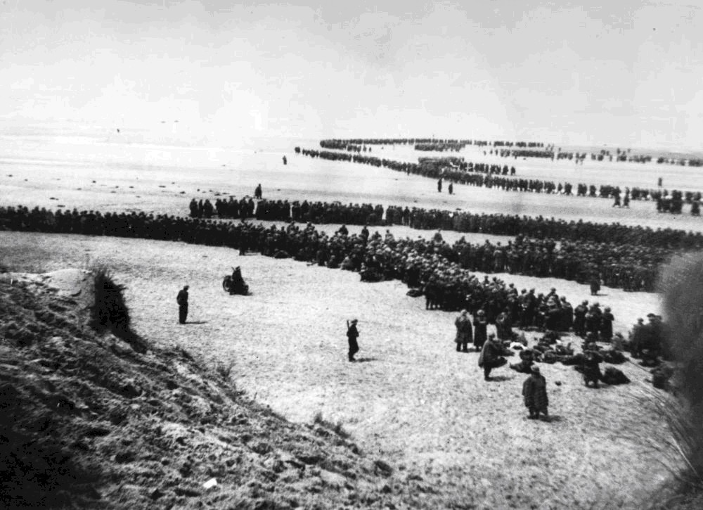 海滩|“我们将在海滩作战！”：黑白历史照片纪念敦刻尔克大撤退80周年