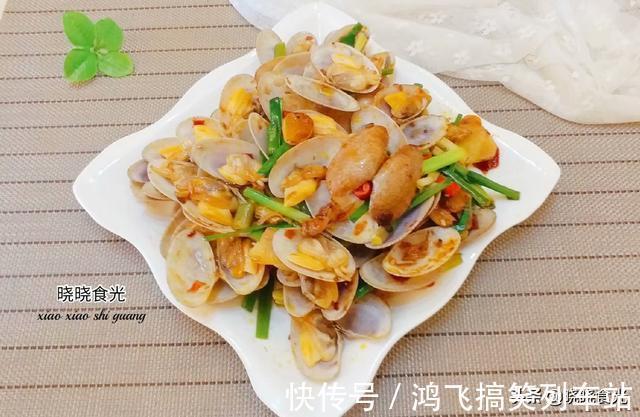 好吃|香辣花甲，只有在家自己做着吃才放心，好吃又实惠，10元炒一大盘