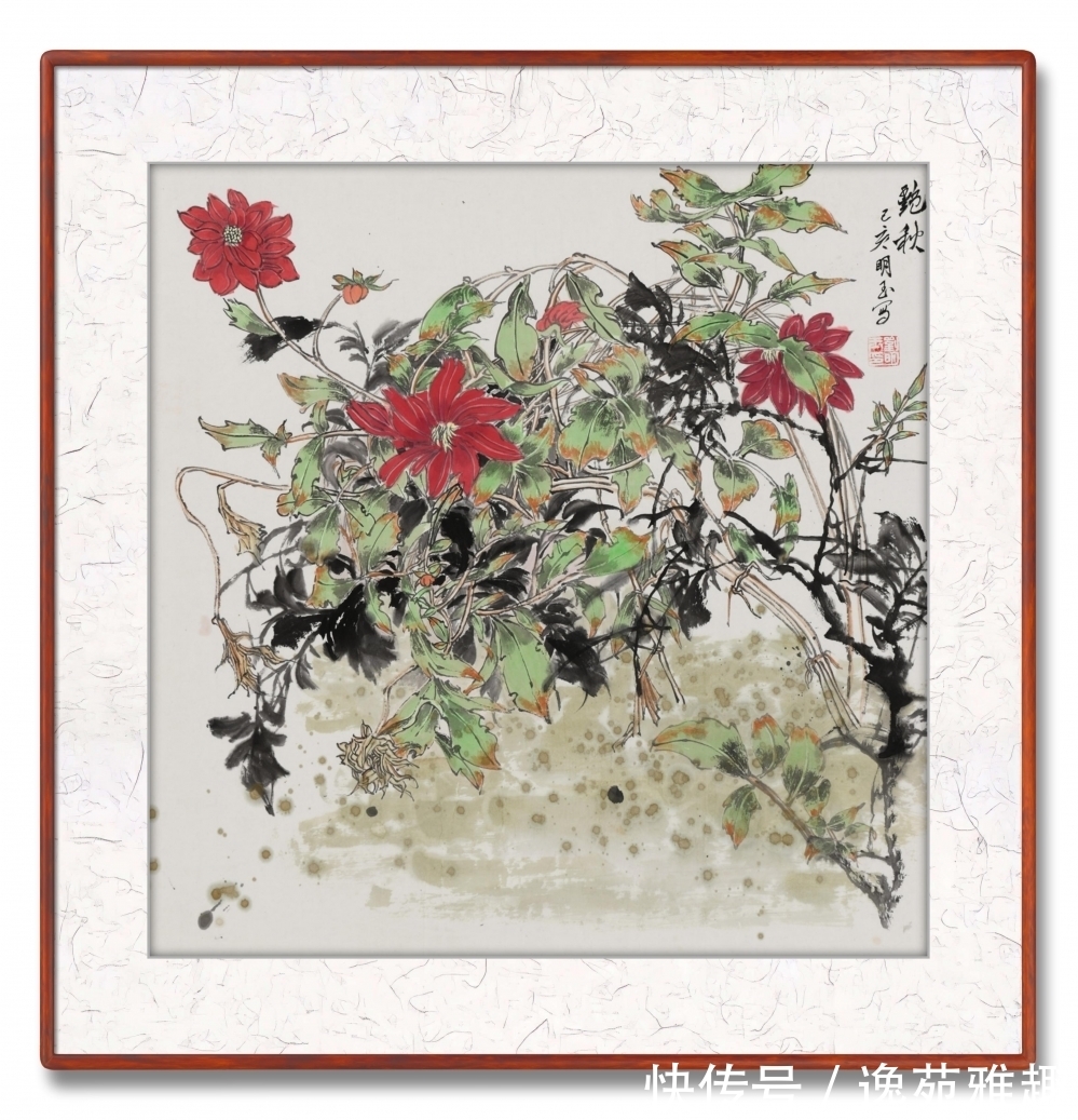 刘明玉|「作品欣赏」好喜欢,这样一种素净,画家刘明玉作品欣赏