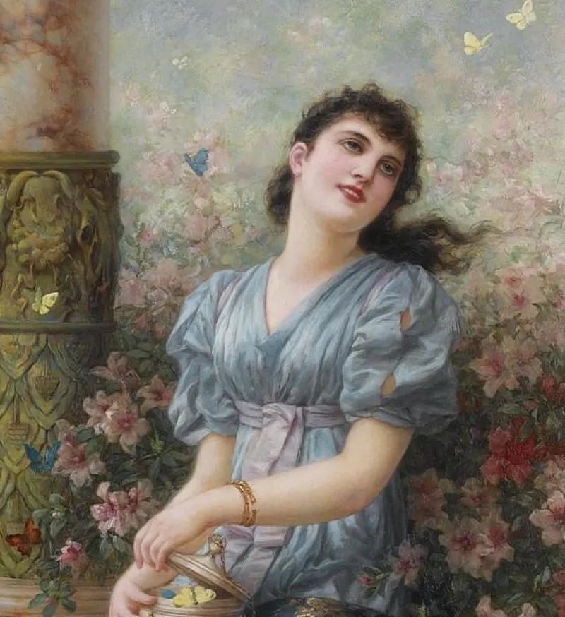 女性&埃米尔油画里的女性,无以名状之美!