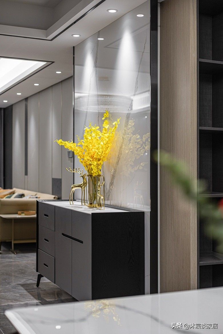 装修|杭州太太布置的新家,入户看到玄关,我就知道她家“稳了”