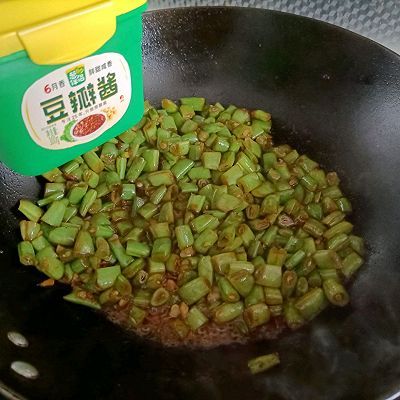 豆角|酱爆豆角丁