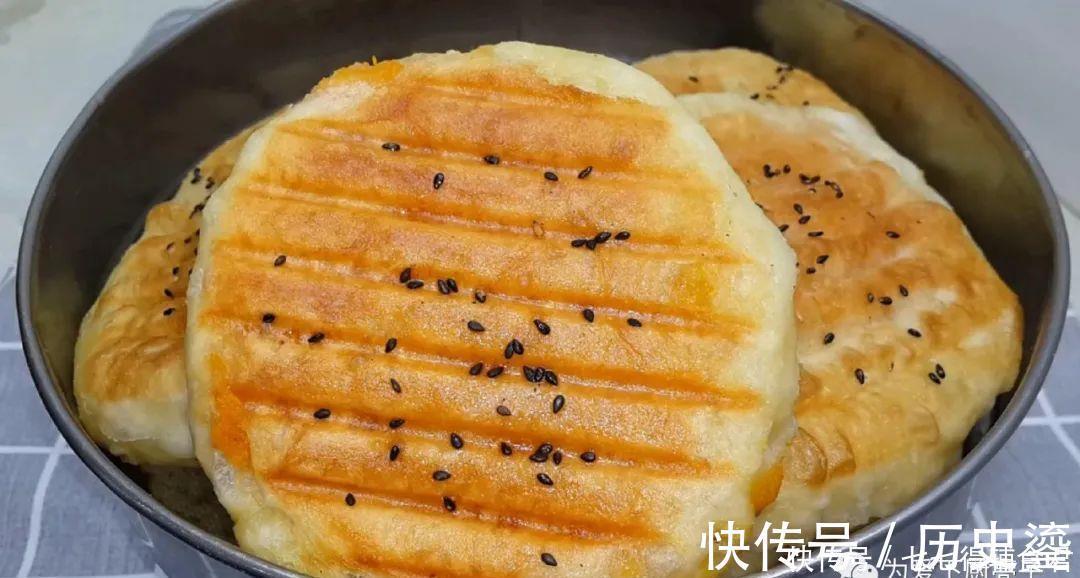 红薯馅饼|红薯别只会烤着吃了，锅里蒸一蒸，个个松软香甜，想吃都买不到