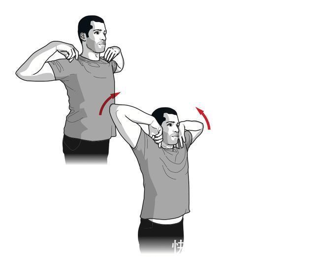 下巴|5个书桌前的伸展动作,每天拉伸预防背部和颈椎疼痛不适