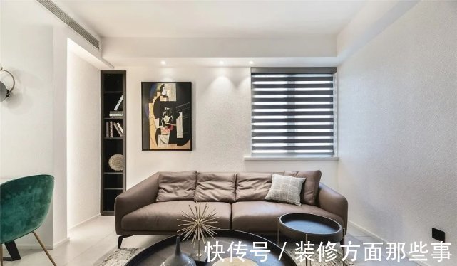 电视背景墙|80㎡现代北欧风,简约时尚诠释高级质感!