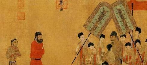 步辇图$唐朝从来没有以胖为美,这是一个天大的误会