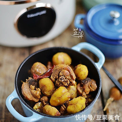 别怪我没提醒你，这道板栗烧鸡块一吃就上瘾