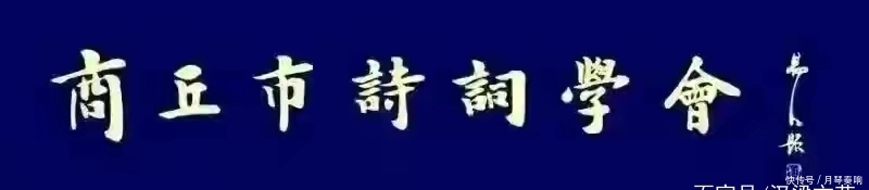 商丘市诗词学会李凊海作品《茑啼序.梨花节闭幕感吟》
