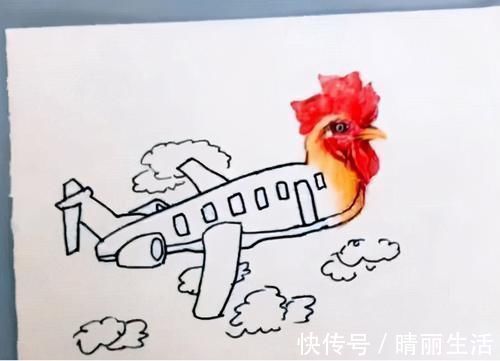 画家@美术生画到一半懒得画了,成品让人一言难尽,老师看后哭笑不得