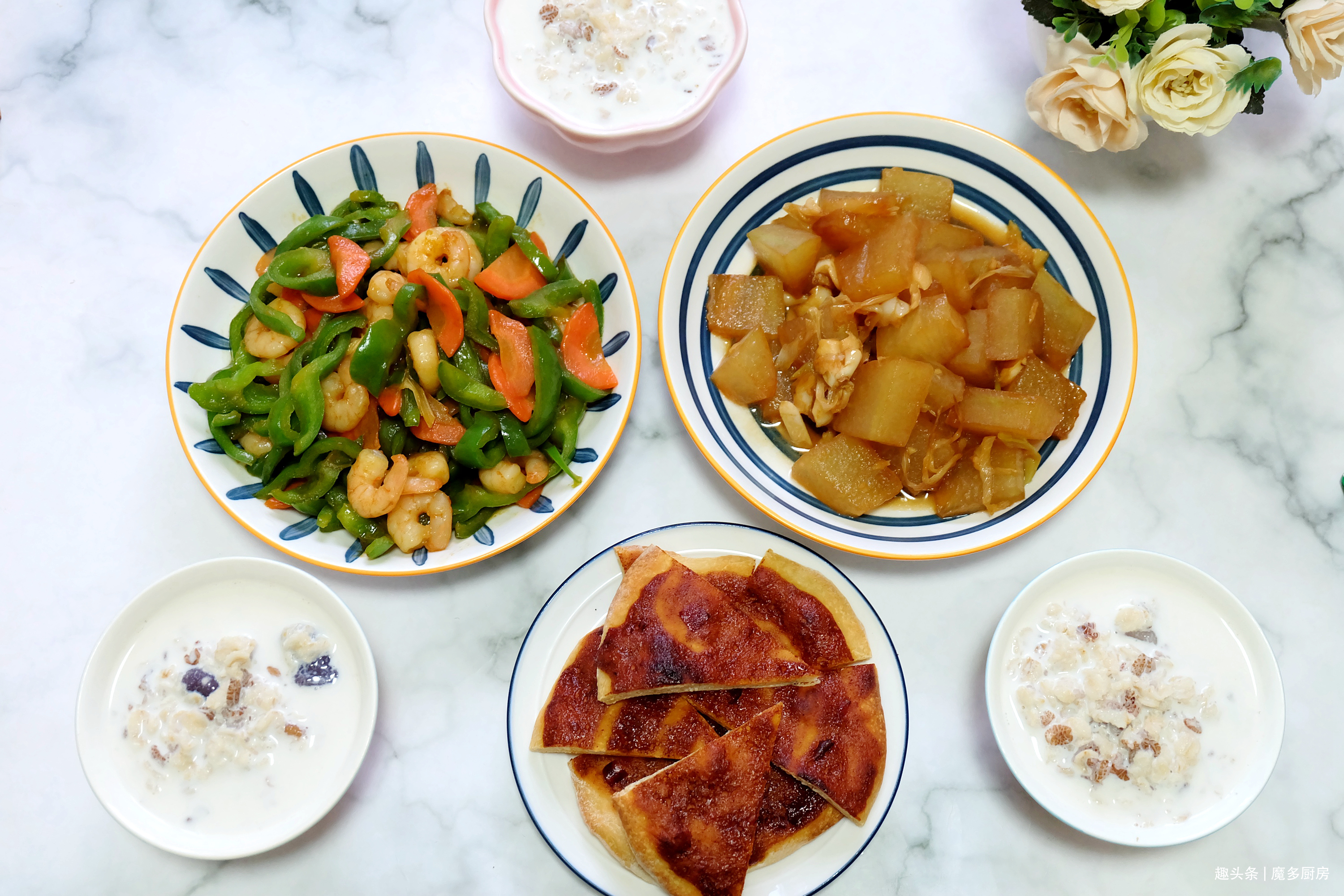 全职妈妈准点做晚餐,20分钟做出一桌家常饭菜,营养健康味道香