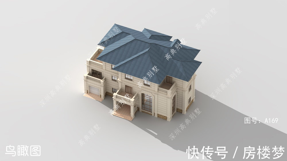 欧式|这款欧式农村别墅,外观真是越看越喜欢,越看越想看。