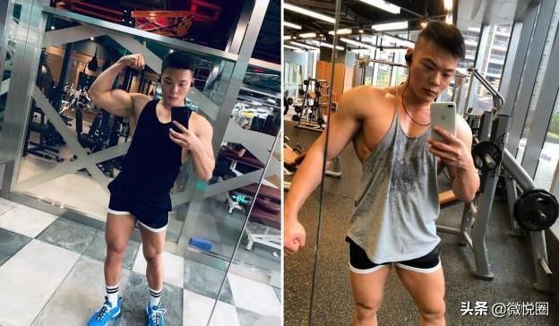 肌肉型男|90后型男恋上健身,用青春汗水打造饱满的胸肌和冰块盒般的腹肌