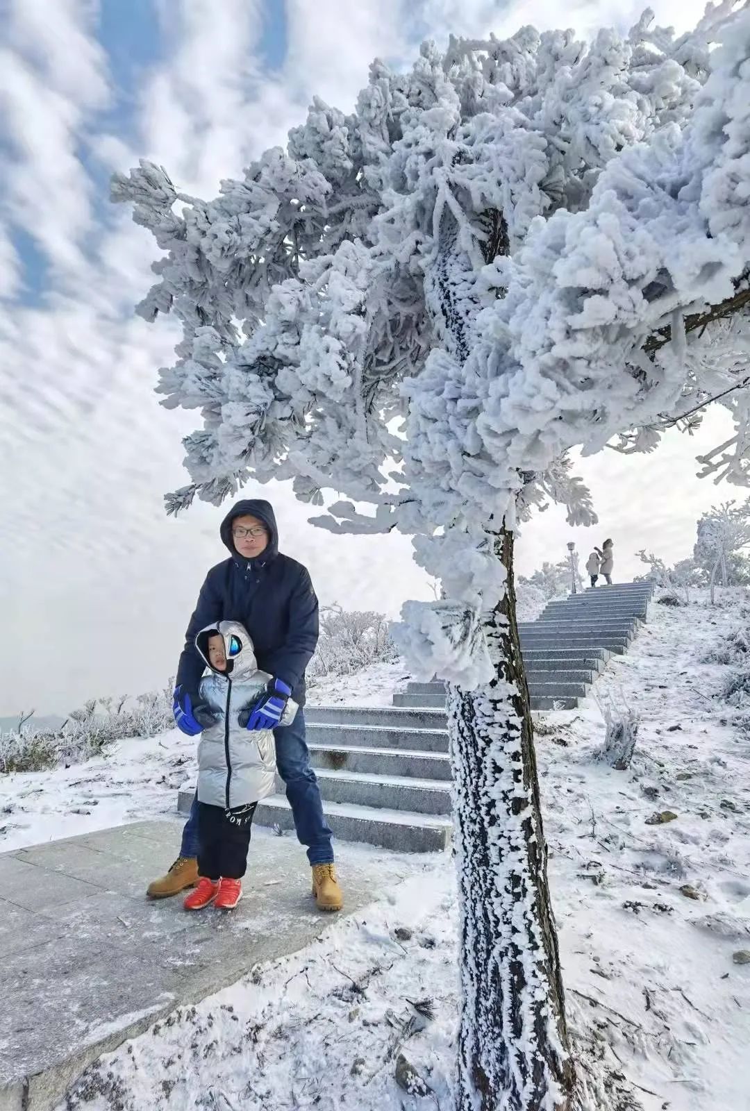 美景|华顶迎今年首场雾凇！天台山美景刷爆朋友圈！