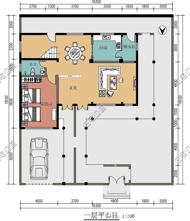 建筑面积|建房预算20万起,我帮你挑了这5套中式小院,哪套更好?