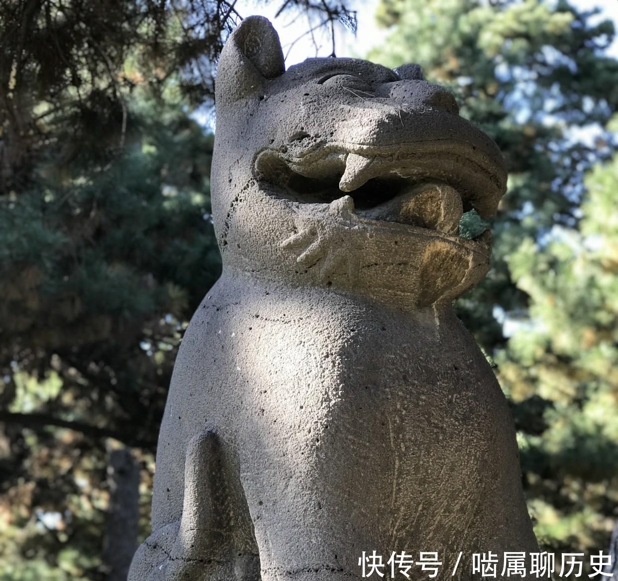  为自己建陵|清福陵中的瑞兽，呆、萌、拙、美