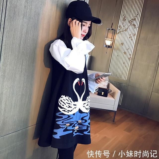 韩版 春装长袖连衣裙 内搭必备穿出女人味