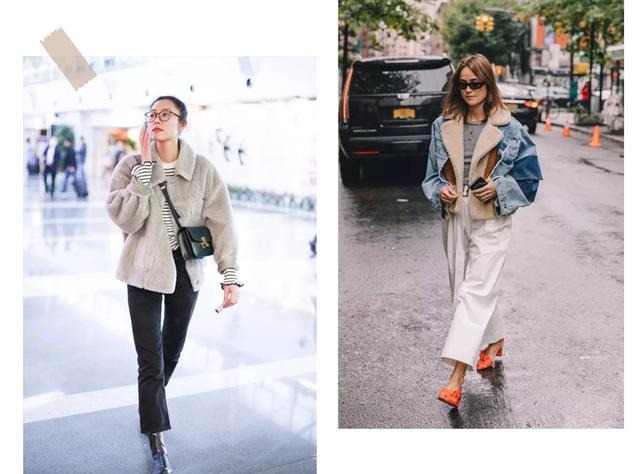  羊羔|别再说“羊羔毛”臃肿显胖了！这样穿！显瘦又高级！