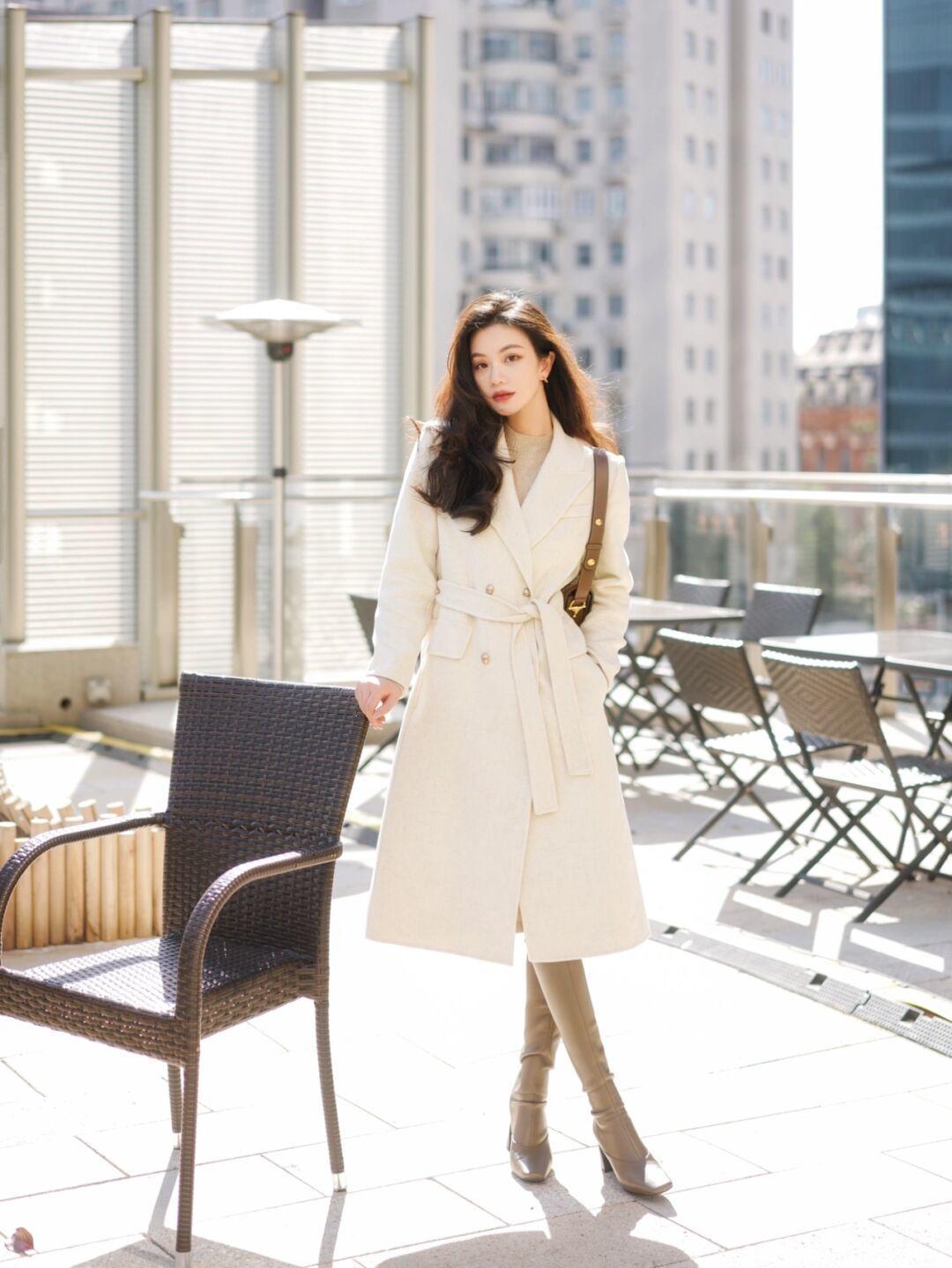 大衣 冬天只会穿黑白棕?试一试牛油果的配色,让你美翻这个冬季!