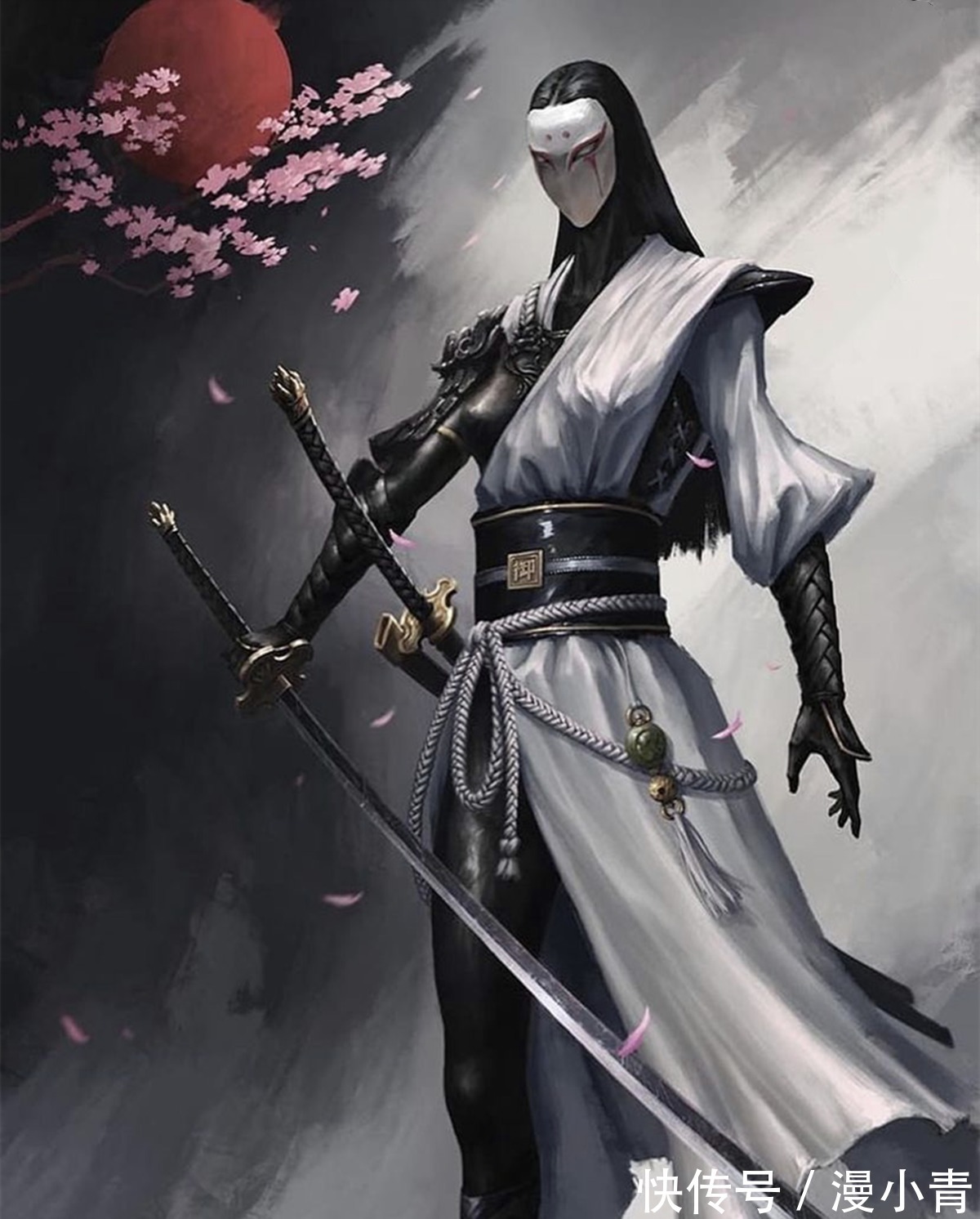 神秘感|日本武士与妖怪面具的结合,吸收了他国的文化,创造出自己的神话