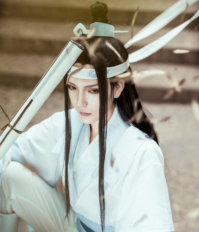 不接地气儿|精致Cos宛如手办,你我确认过眼神,这位雅正少年郎正是蓝忘机!