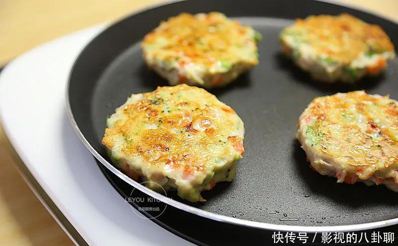 不用|减肥也不用吃的太素,蔬菜鸡肉饼,鲜嫩不柴,饱腹感强,好吃不胖