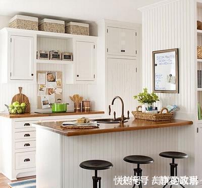 厨房|去小姨家蹭饭，打开厨房就被迷住，这样的布置很高级，拍下照着学